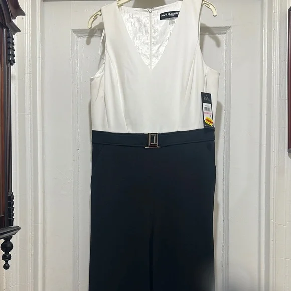 Karl Lagerfeld Pants Jumpsuits Karl Lagerfeld Black And